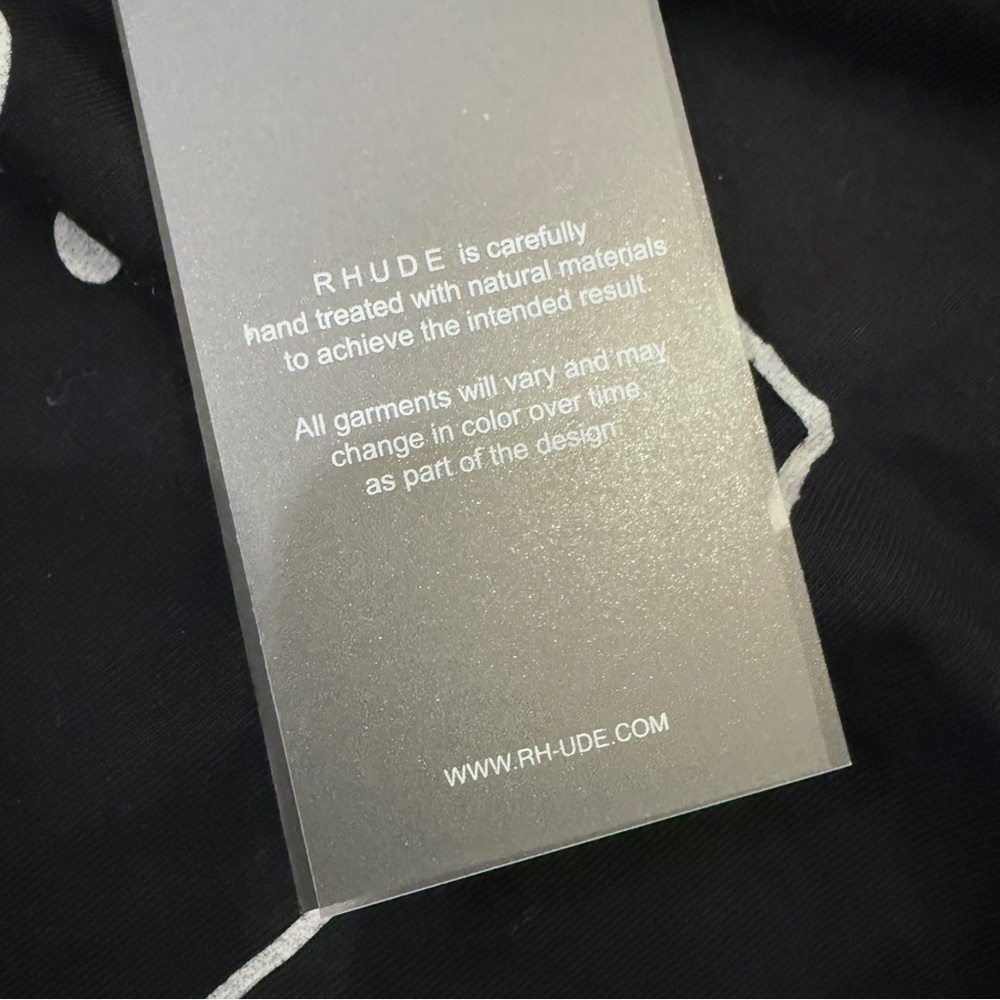 Rhude’s After Death Graphic Black Long Sleeve Tee - Picture 7 of 7